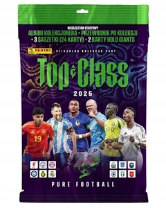 Top Class 2025 Panini Starter Pack Binder 3 Booster 24 karty 2 Holo Giant - Zdjęcie 1 z 1