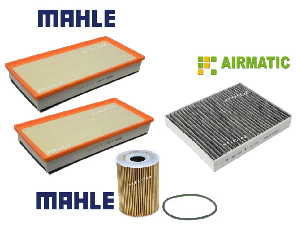 Filtro de aire HD + filtro de aceite + filtro de cabina 4 piezas OES para Porsche Cayenne GTS / S Foto 1 de 1