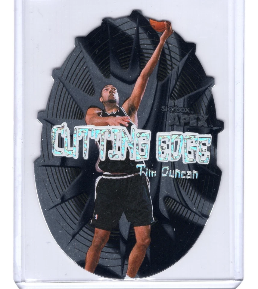 1999-00 Skybox Apex Cutting Edge #9CE Tim Duncan - Image 1 of 2