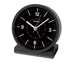 Official SEIKO CLOCK analog alarm clock radio clock (black) KR328K /Radio clock◇ - Picture 1 of 1