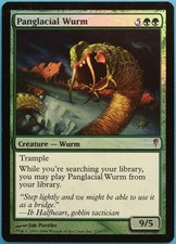 Panglacial Wurm FOIL Coldsnap PLD Green Rare MAGIC CARD (ID# 181560) ABUGames
