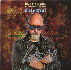Celestial * by Rob Halford (CD, 2019, Legacy) Judas Priest Original Signed - Picture 1 of 3