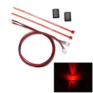 3mm Kunststoff LED Lichtperle 2.3V-3V für TAMIYA 1/14 RC Traktor Lader Raupe - Bild 1 von 2