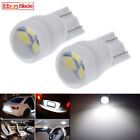 2 X White T10 2835 Smd 3 Led W5w 5W5 Wedge Tail Side Car Lights Turn Parker Bulb