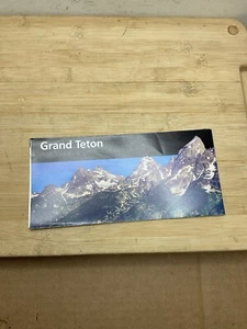 2008 Grand Teton National Park Mappa Ufficiale E Guida Informazioni Vintage B8 - Foto 1 di 2