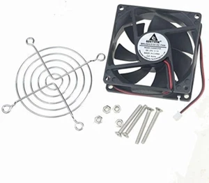 Ventilador de refrigeración CC sin escobillas GDSTIME 80Mm X 80Mm X 25Mm 24V - Imagen 1 de 12