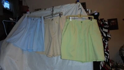 3 PR, BERMUDAS SHORTS, TALLA 16.1 CROSSROADS, CAQUI, 2 PR JENNIFER MOORE, KIWI, LT BL Foto 1 de 4