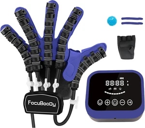 Hand Rehabilitation Robot Gloves Mobility Finger Training Equipment for Hemipleg - Picture 1 of 7