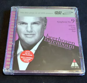 DVD AUDIO - BEETHOVEN Symphony 9 - Barenboim Berliner Staatskapelle - NEW OVP - Picture 1 of 2