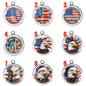 American Flags and Eagle Charms - Picture 1 of 31