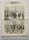 1876 engravings Central African Expedition arrival Lieut. Cameron at Liverpool
