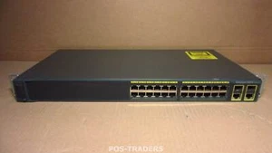 Cisco WS-C2960-24TC-L V02 Switch 24-Port Fast Ethernet 2x combo GB SFP + RM EARS - Afbeelding 1 van 3
