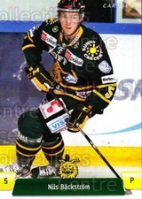 2011-12 Finnish Cardset #209 Nils Backstrom