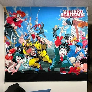 Anime Tapestry Wall Hanging for Living Room Decoration Festival Gifts 50x60in - Picture 1 of 3