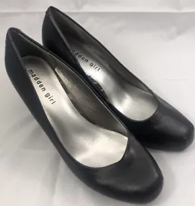 Madden Mädchen Damen Getta Lackleder Plateau-Pumps schwarz Gr. 9 hoher Absatz - Bild 1 von 6
