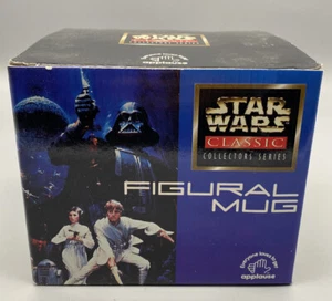 VINTAGE 1997 CLASSIC APPLAUSE STAR WARS STORM TROOPER COFFEE CUP MUG NEW IN BOX - Picture 1 of 12