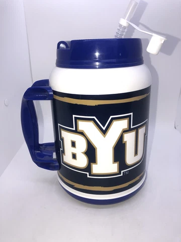 Brigham Young University BYU Cougars Football Thermo Mug 52 oz NCAA Carl’s Jr Cover