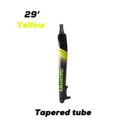 Mountain Bike Carbon Fork Round/Tapered Tube Thru Axle 15*100mm 29/27.5/26in - Image 1 of 4