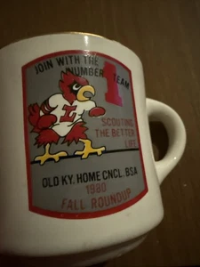 OKHC 1980 Fall Roundup Join With The Number 1 Team Tasse Scouting The Better Rare - Bild 1 von 2