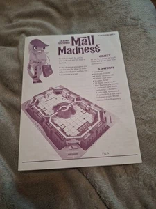 Milton Bradley Mall Madness 2004 Game Instruction Manual Pre Owned - Picture 1 of 5