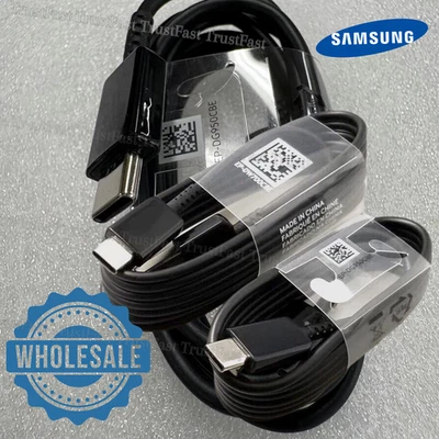 LOTE USB C/Tipo C Cable de Carga Rápida de Datos para Teléfonos Samsung LG Tabletas Android Foto 1 de 4