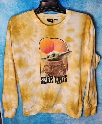Sudadera Star Wars Para Hombre Grande Grogu Marrón El Niño Mandaloriano Pullover En muy buen estado Foto 1 de 4
