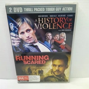 Running Scared & History Of Violence DVD 2 Discs R4 Paul Walker VGC - Picture 1 of 4
