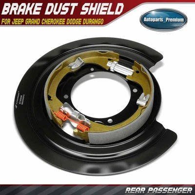 Protector antipolvo freno trasero derecho para Jeep Grand Cherokee Dodge Durango 2011-2019 4 puertas Foto 1 de 4