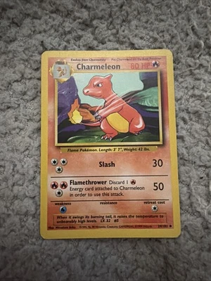 1999 Pokemon Base Set Unlimited Charmeleon 24/102 - Image 1 of 4