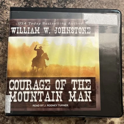 William W. Johnstone Courage Of The Mountain Man AUDIO CD Audio BOOK 6 CDs - Image 1 of 4