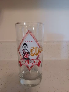Vintage Frischs Big Boy 50th Anniversary Commemoritive Glas (1936-1986) - Bild 1 von 6