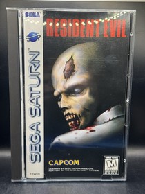 Resident Evil (Sega Saturn, 1997) CIB w/ Registration Card & Foam Insert MINT