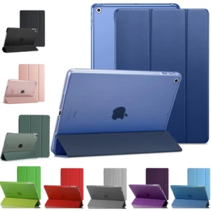 iPad 10th 9th 8th 7th 6th 5th Gen case Air 4th 3 Mini 6 flip smart Stand Cover - Picture 1 of 29