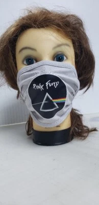 MASCARILLA FACIAL PINK FLOYD PERSONALIZADA 100% ALGODÓN Foto 1 de 3