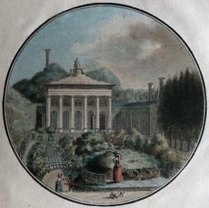D'après Sergent-Marceau, Le Campion —L'hôtel de Brunoy — aquatinte — circa 1788. - Picture 1 of 3