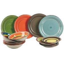 NEW AMALFI SERVIZIO TAVOLA 12 PEZZI IN STONEWARE