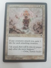 Orim`s Prayer Magic the Gathering MTG Tempest White Common