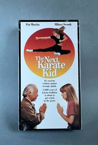 The Next Karate Kid: Pat Morita Hilary Swank VHS New Sealed - Picture 1 of 6