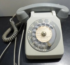 TELEPHONE A CADRAN GRIS  Socotel S63 -  vintage