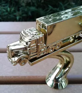 Tractor Trailer Plastic Trophy Topper Big Rig Award Mileage Safety Retirement - Picture 1 of 4