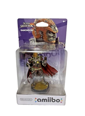 Nintendo Super Smash Bros  Amiibo Ganondorf The Legend Of Zelda First Run NIB - Image 1 of 4