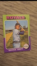1975 Topps George Brett Rookie Beautiful Color & Corners Centered HOF