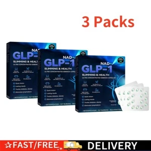 NAD+ GLP-1 Slimming &Health Pearl Peptide Ultra Concentrated Essence Capsules 3X - Picture 1 of 13