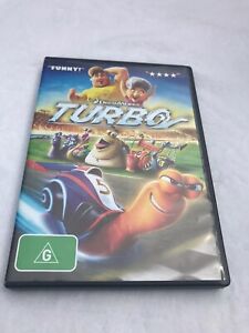 Turbo (DVD, 2013) Reg 4 Animation Dream Works Tested Free Post
