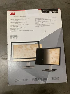 3M™ Framed Privacy Filter for 24 in. Widescreen Monitor PF240W1F - Picture 1 of 3
