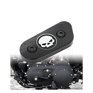 Motorcycle CNC skull Inspection Cover Harley Sportster Iron custom XL883 1200 48 - Picture 1 of 3