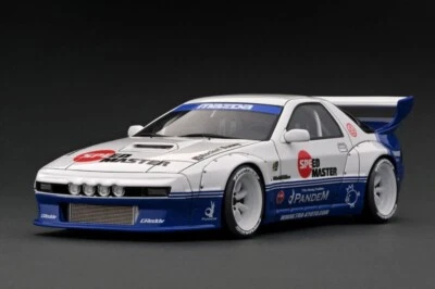 Ignition Model PANDEM RX-7 (FC3S) White/Blue 1/18. IG2917 - Immagine 1 di 4