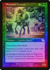 Phantom Centaur FOIL Judgment HEAVILY PLD Green Uncommon MAGIC MTG CARD ABUGames