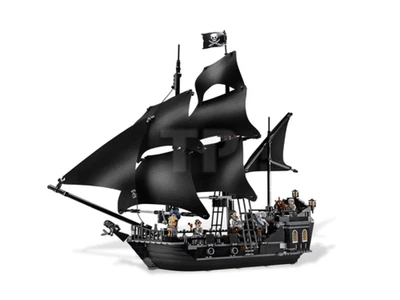 LEGO PIRATAS DEL CARIBE: Perla Negra (4184) PERSONALIZADO (Con Figuras) Foto 1 de 2