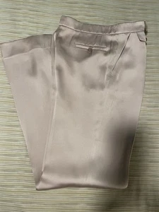 RALPH LAUREN PURPLE LABEL Silk Light Pink-Rose Pants Womens Sz 6 - Picture 1 of 11